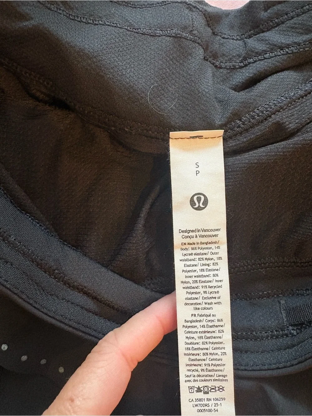 lululemon athletica Women’s Athletic Shorts - Pink & Black